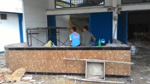 Etalase makanan RM Sari Bundo Jambi