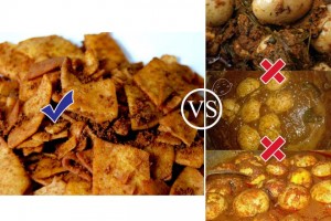 rendang telur kering asli