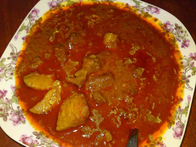 resep gulai cincang daging masakan padang