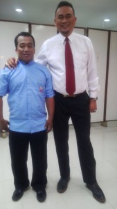 Rendi RM Sari Bundo bersama Cak Lontong