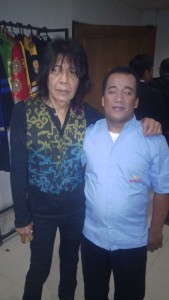 Rendi RM Sari Bundo bersama Ian Antono