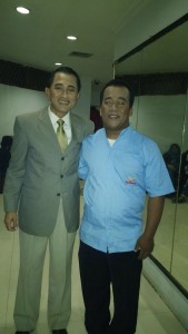 Rendi RM Sari Bundo bersama Lukman Sardi