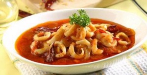 Resep-Cumi-goreng-tepung-Saus-Padang