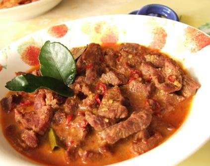 resep gulai bagar khas padang