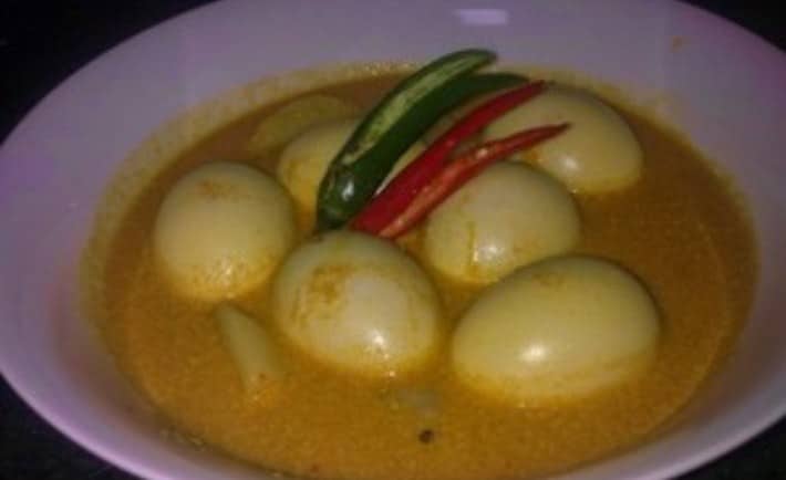 resep gulai telur khas padang