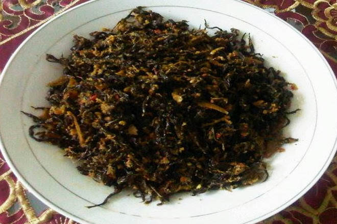 Resep Masakan Khas Padang Rendang Daun Singkong