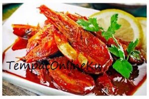 Resep Dan Cara Membuat Udang Kipas Saus Padang Enak Lezat