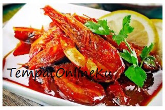 Resep Dan Cara Membuat Udang Kipas Saus Padang Enak Lezat