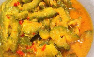 Resep Membuat Sayur Pare Kuah Santan Sedap