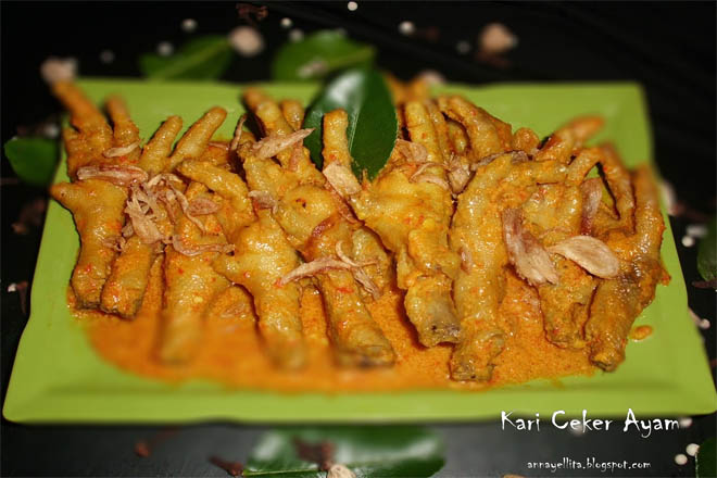 Tips Membuat Gulai Ceker Ayam Pedas Ala Padang