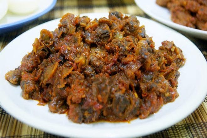 Rendang Lokan, Sensasi Rasa Si Kenyal