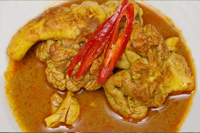 Gulai Otak Sapi Warung Makan Padang Gulai Banak