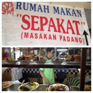 rumah makan padang tertua di jakarta RM Sepakat