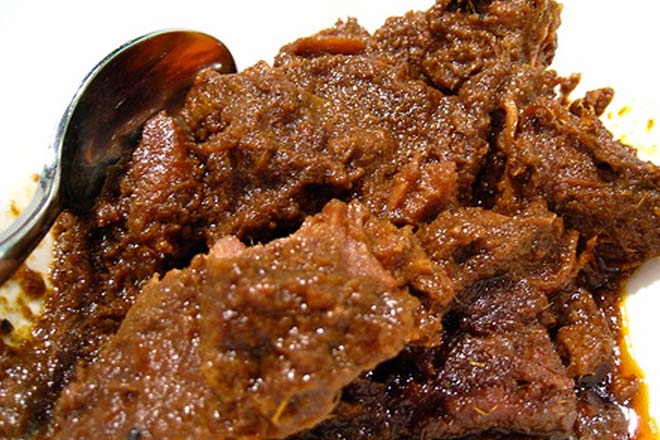resep rendang bebek padang