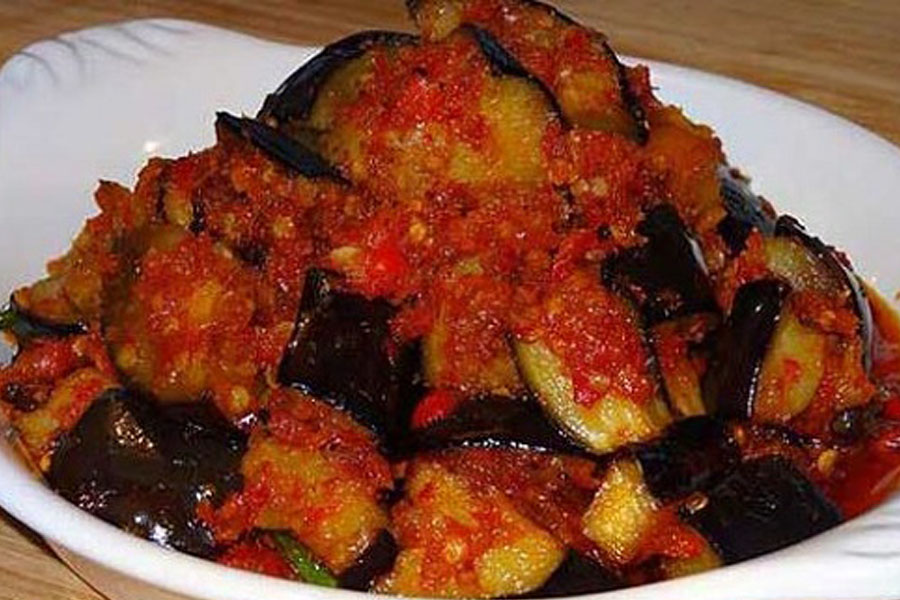 Resep Terong Balado ala-ala Rumah Makan Padang