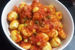Resep Telur Puyuh Udang Balado, Masakan Dapur Bunda yang Nikmat