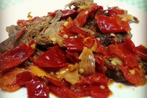 sambal pada dendeng
