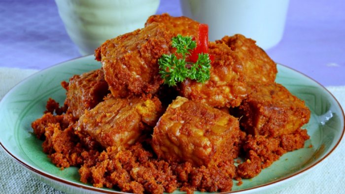 Disangka Rendang Daging, Tahunya Rendang Tempe, Ini Resepnya