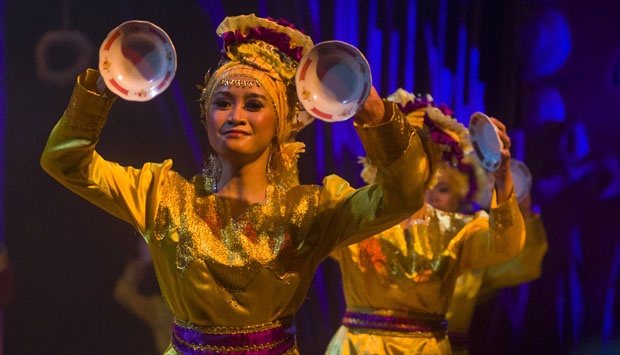 Tari Pasambahan Tampil dihadapan Anggota Dewan Parlemen Italia di Roma