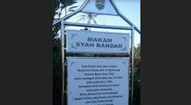 Eyang Syahbandar Pendekar Anti VOC Asal Padang