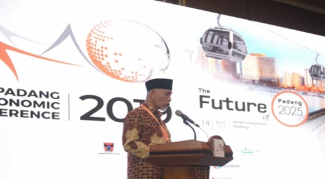 Wali Kota Mahyeldi Ajak Peserta PEC 2019 Urun Rembuk Bangun Ekonomi Padang