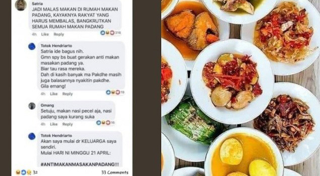 Yakin Kuat Kalian Mau Boikot Rumah Makan Padang?