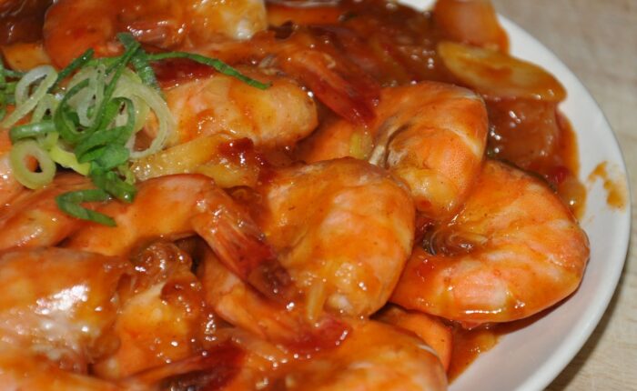 resep udang asam manis pedas