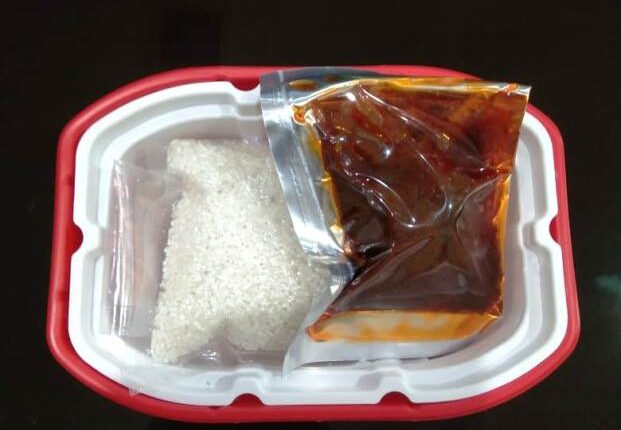 Nasi Rendang Instan Padang
