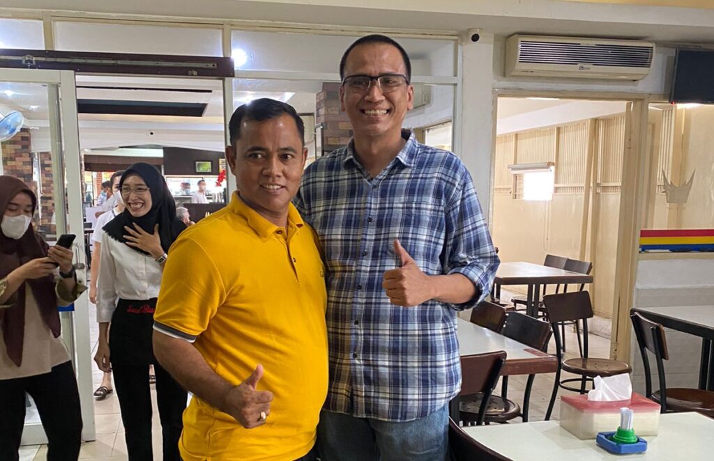 H Faisal dan Ferry Owner Sari Bundo