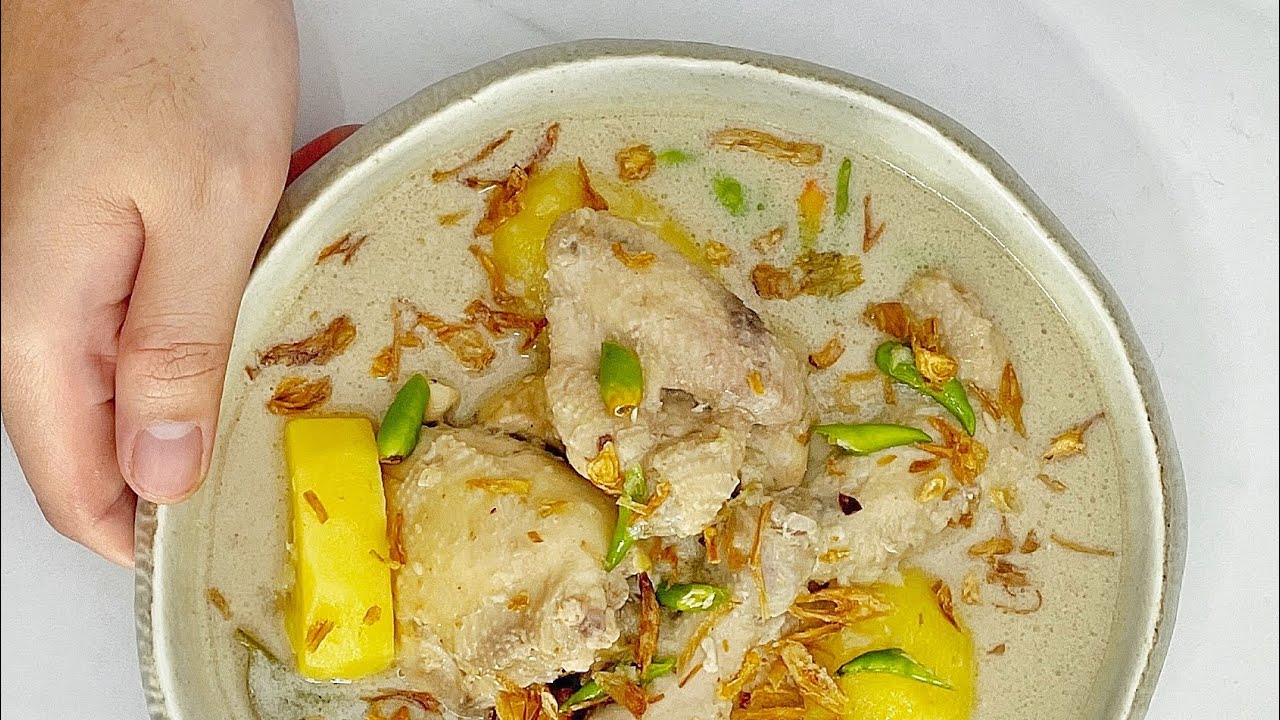 resep gulai ayam kurma padang