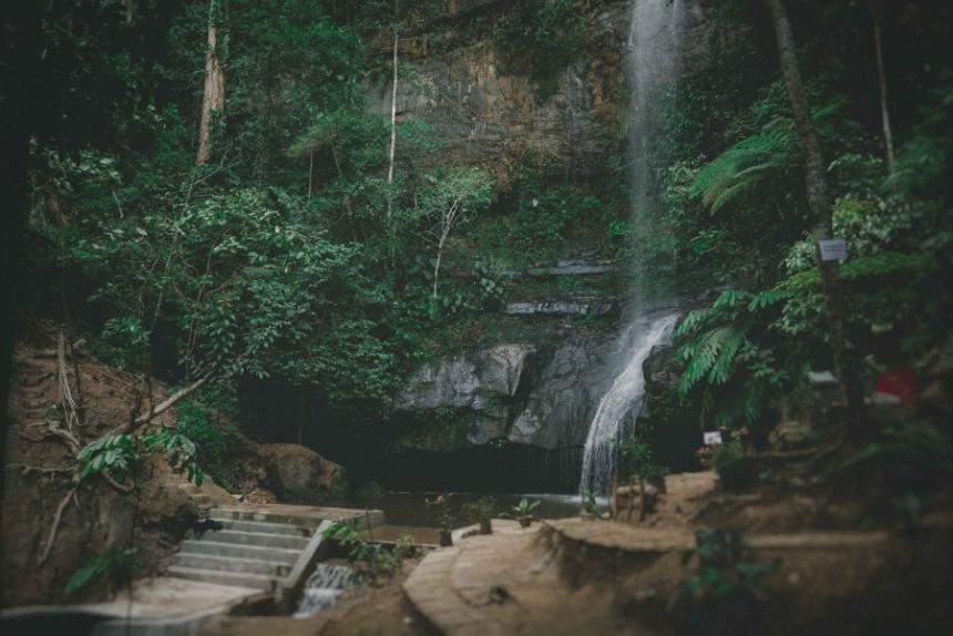 air terjun sungai bikan