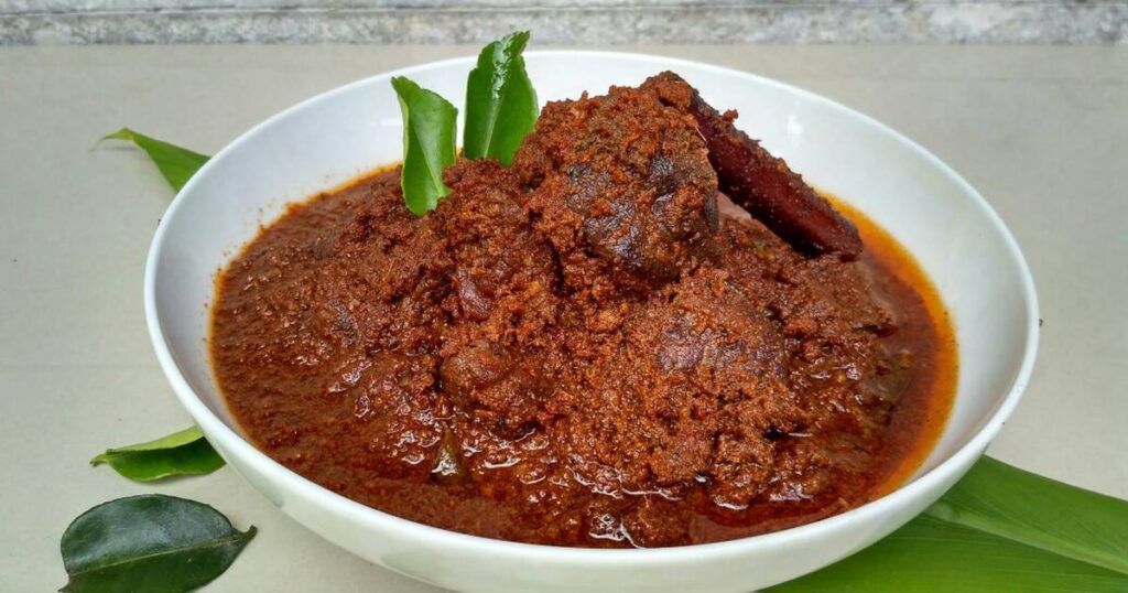 cara memasak masakan padang rendang daging