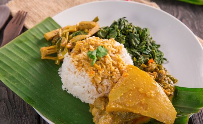nasi padang gulai tunjang kompas