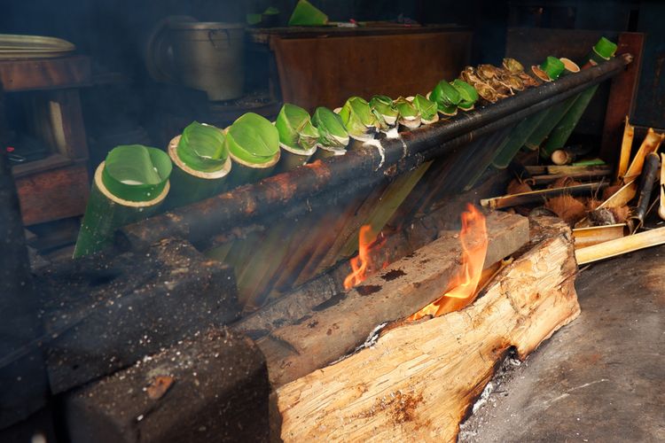 sambut ramadan, masyarakat minang malamang