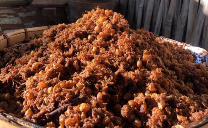 rendang jagung dari minangkabau