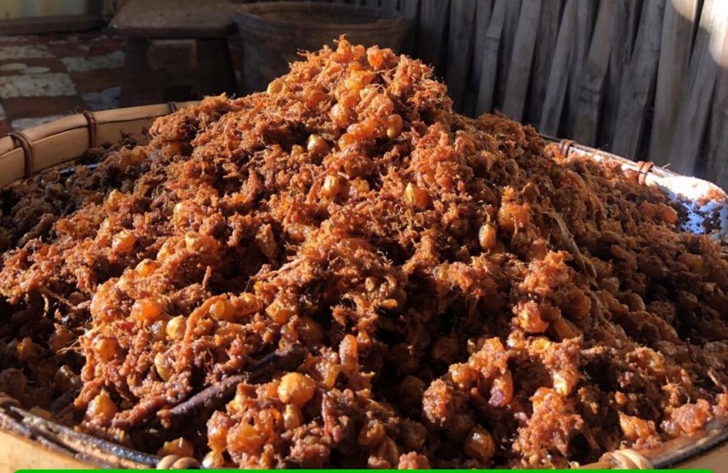 rendang jagung dari minangkabau