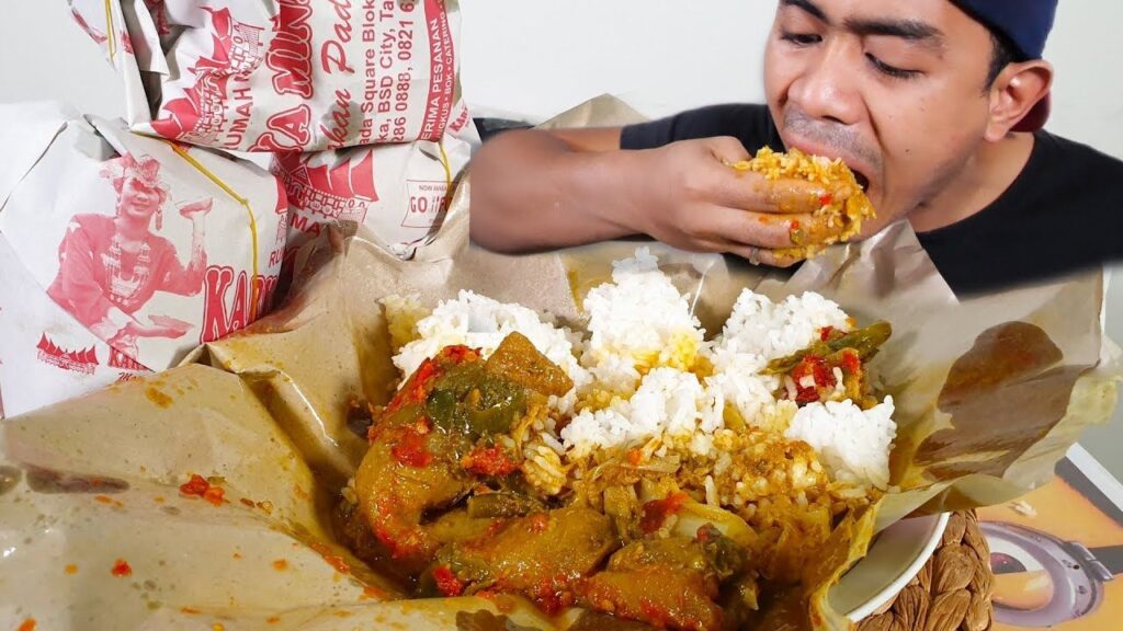 Doyan Nasi Padang, Tanboy Kun Bisa Habiskan 7 Bungkus hingga Mukbang Tambusu