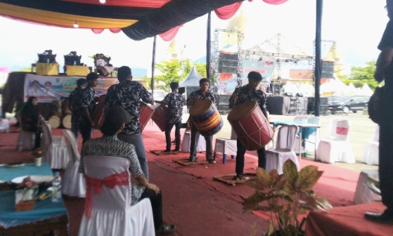 Lestarikan Kesenian Minang, Padang Pariaman Expo Gelar Perlombaan Gandang Tasa